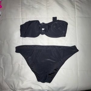 Shade and shore black bikini!